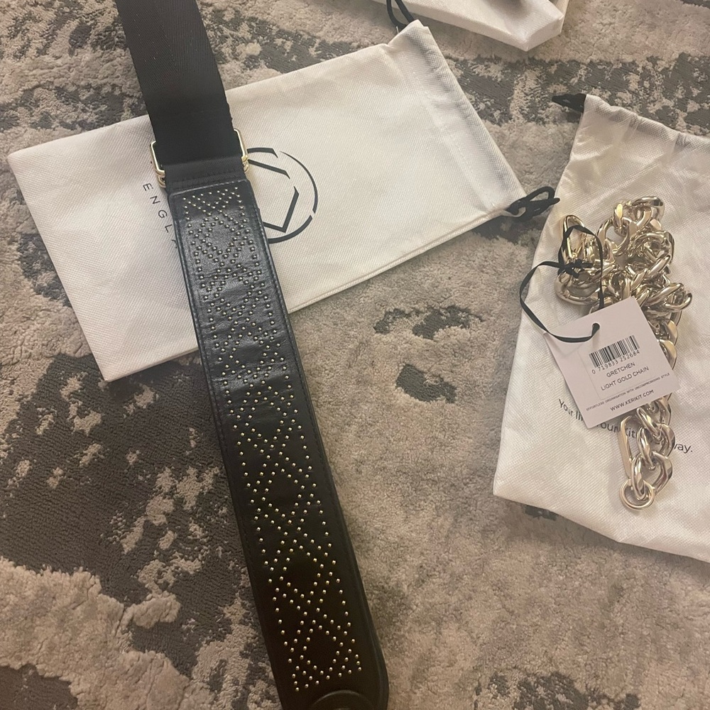 KeriKit studded bag strap